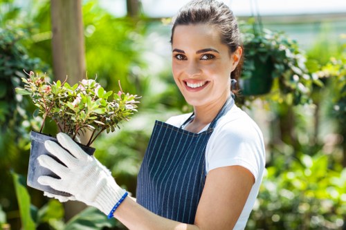 Investigating a tree care issue on-site